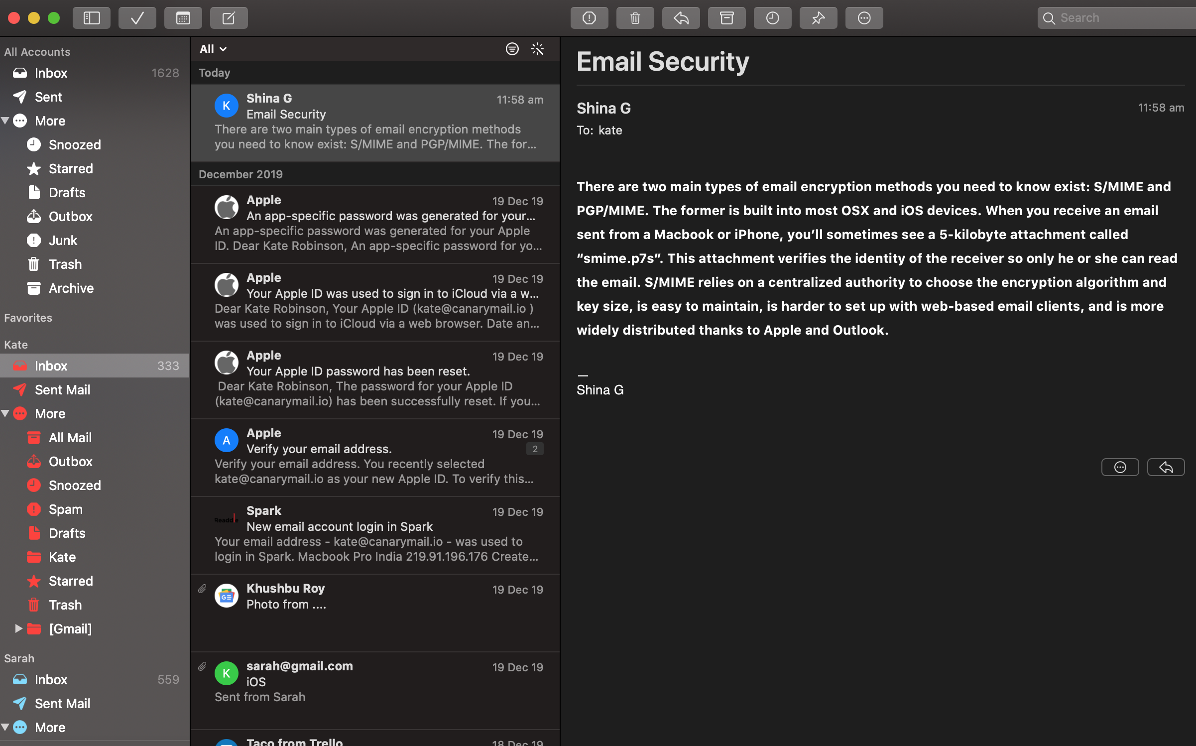 Canary Mail For Mac